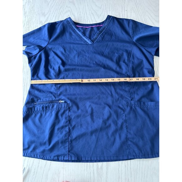 Navy Blue Women's Top - Picture 4 of 8